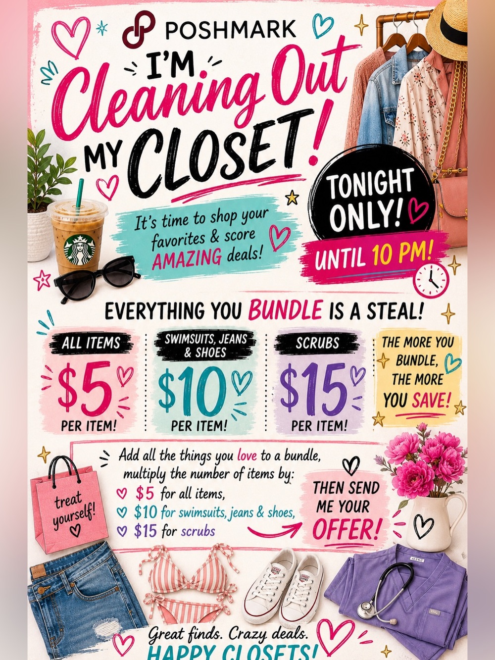 Closet Cleanout Sale